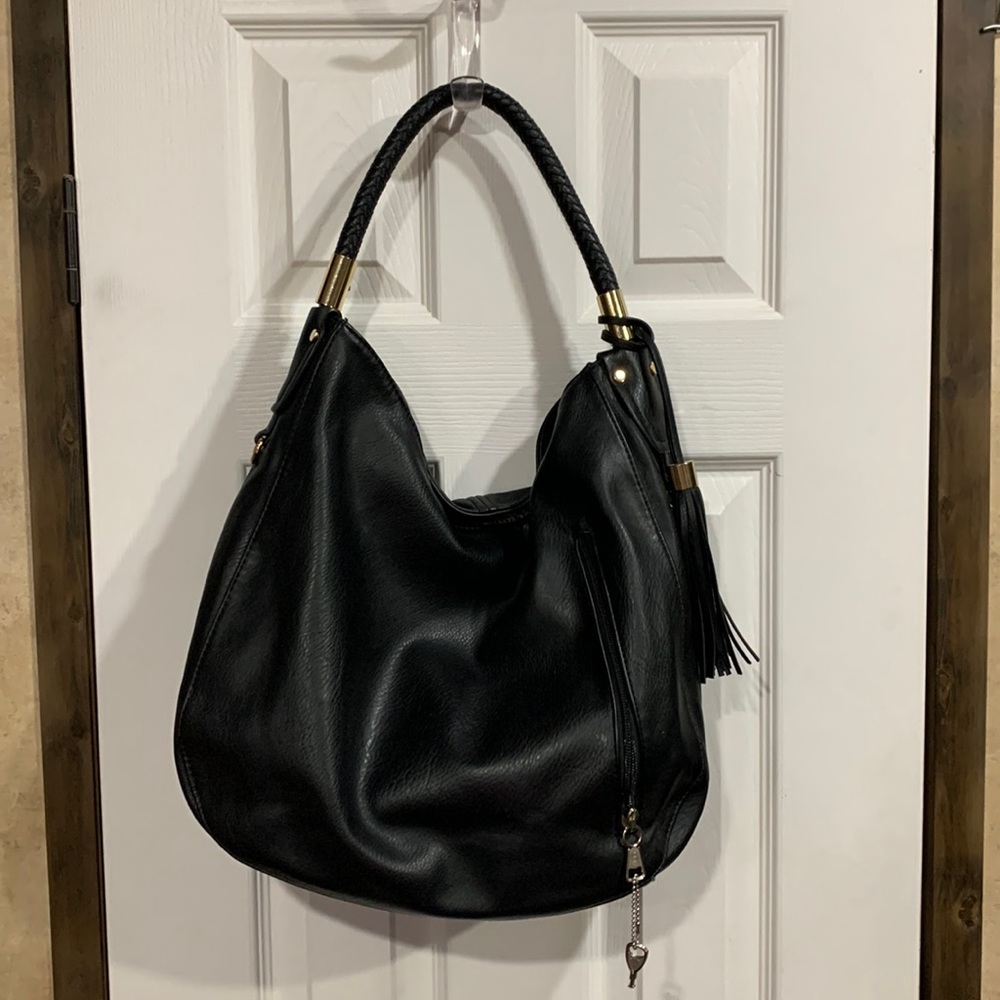 Jessie James Sienna Concealed Carry Lock & Key Tassel Hobo Shoulder Purse